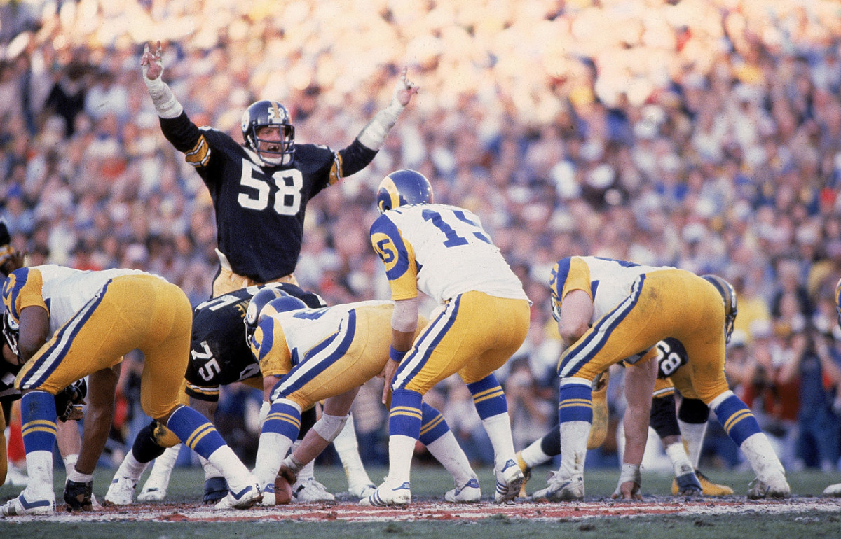 Lambert’s fourth Super Bowl ring came against the Rams in January 1980. 